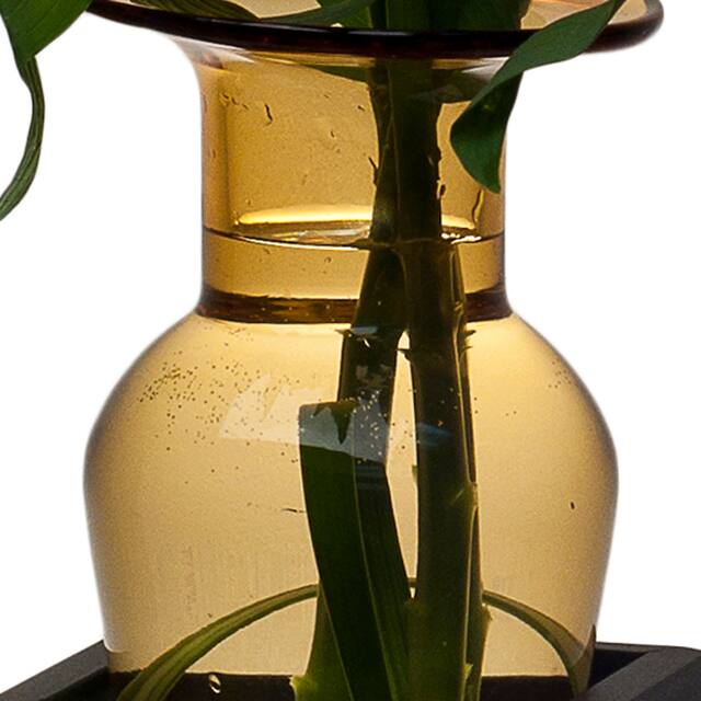 Amphora Vase with Iron Sconce