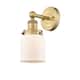 Option Brushed Brass / Matte White