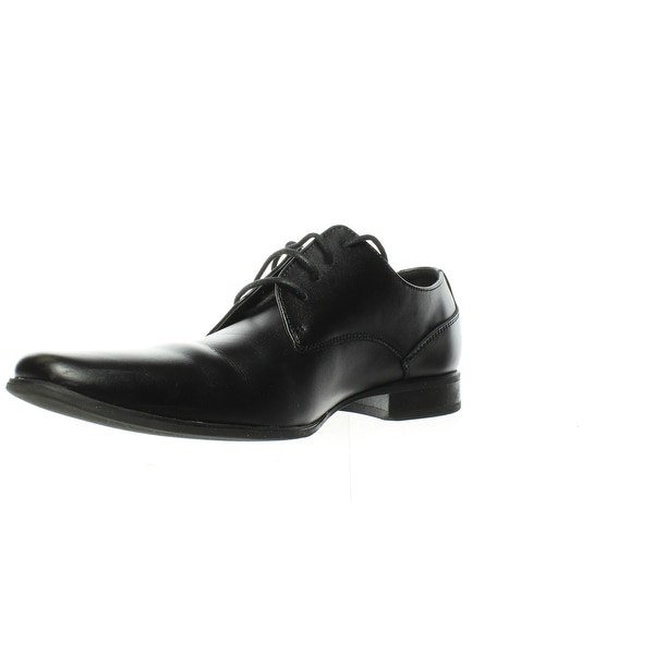 calvin klein mens black dress shoes