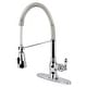 preview thumbnail 2 of 5, Kingston Brass American Classic Single-Handle Pre-Rinse Kitchen Faucet