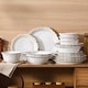 preview thumbnail 12 of 22, MALACASA GISELLE 16-Piece Stoneware Dinnerware Set, Service for 4