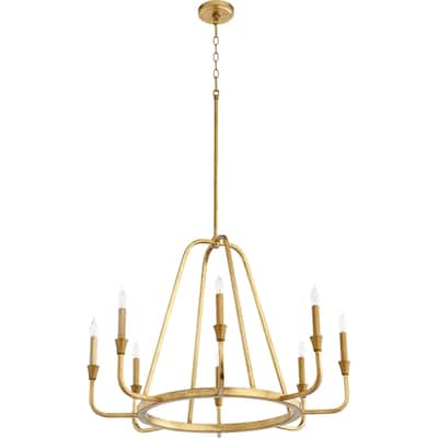 Quorum International Marquee 8 Light Chandelier