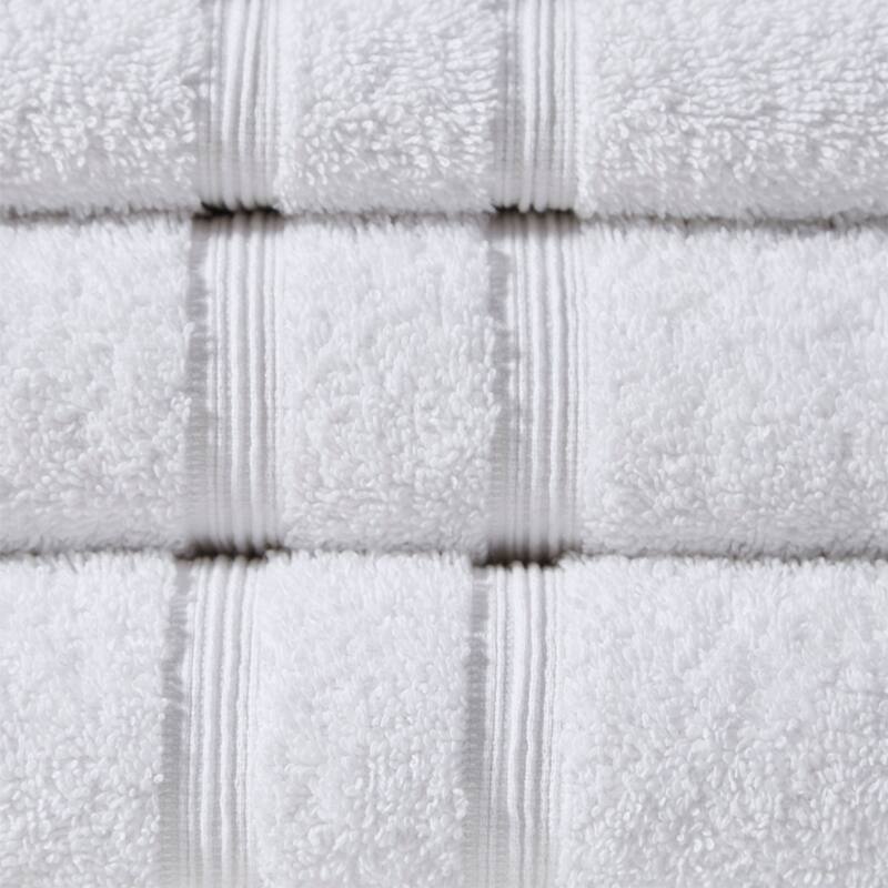 One hundred percent Turkish Cotton 6 Piece Towel Set