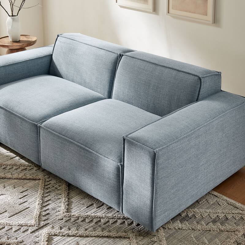 Restore 2-Piece Performance Fabric Upholstered Modular Loveseat
