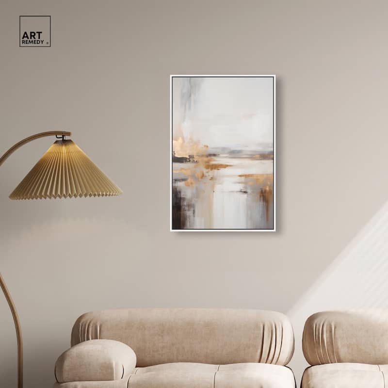 Glistening Stillness II Canvas by Art Remedy