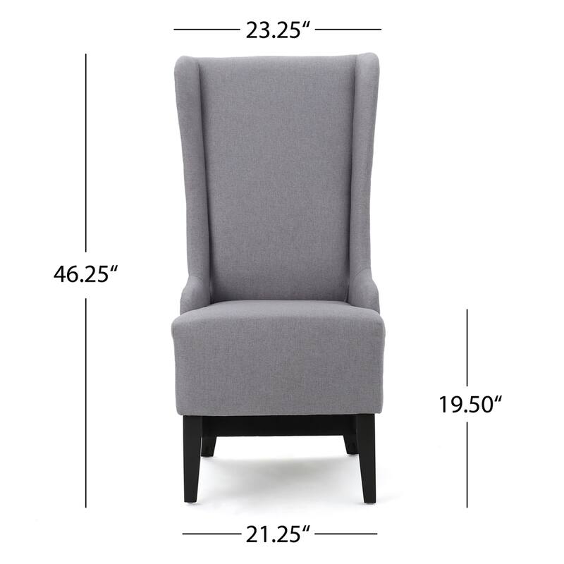 Dining Chair, Upholstered Back Rest Seat Accent Chair With Birch Wood Legs, Leisure Chair For Restaurants Living Rooms