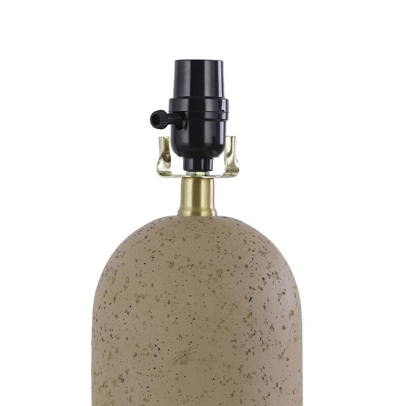 2-Pack 26"H Ceramic Accent Table Lamp with Linen Shade