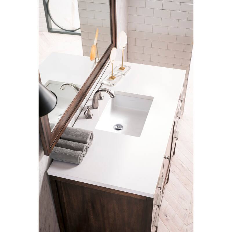 James Martin Vanities E444-V48-3WZ Addison 48" Free Standing Single
