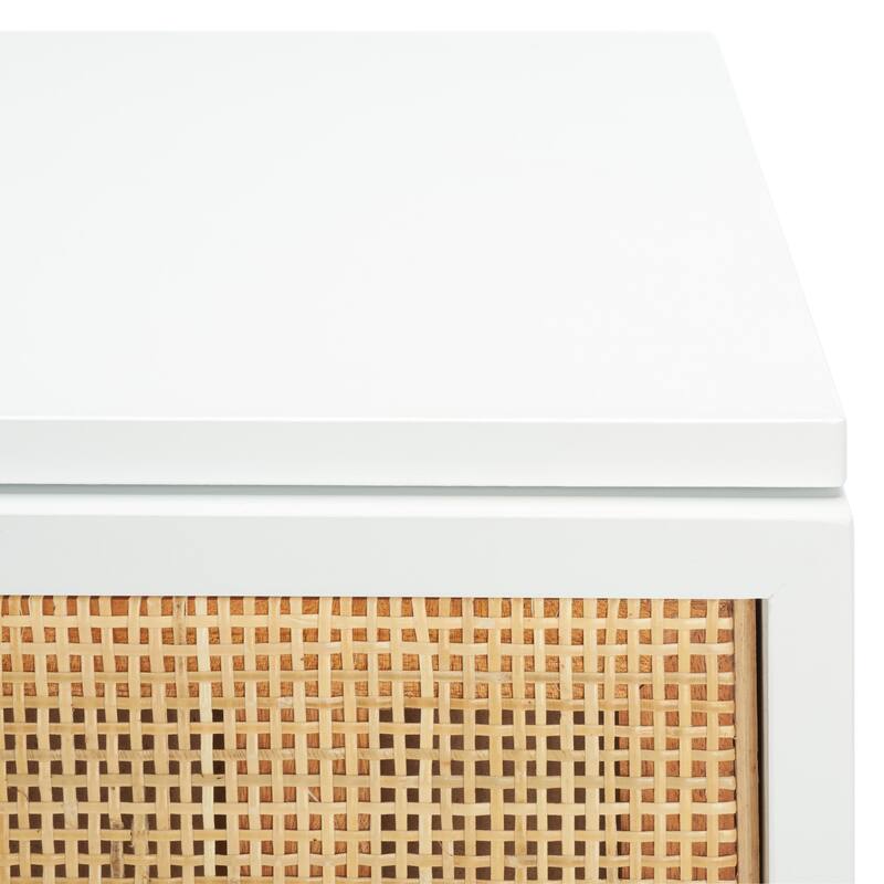 SAFAVIEH Audrey 6 Drawer Rattan Dresser