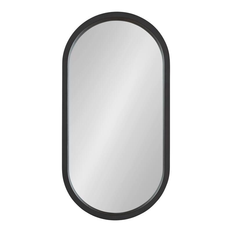 Kate and Laurel Travis Capsule Oval Framed Wall Mirror
