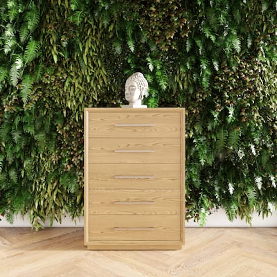 Nova Domus Santa Barbara Modern Natural Chest