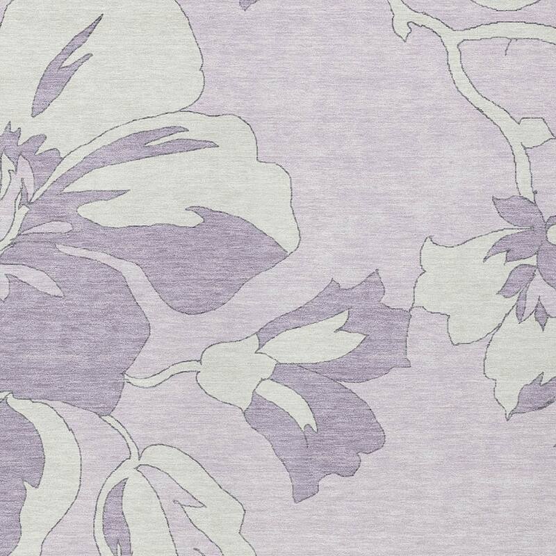 HomeRoots Floral Transitional Rectangle Outdoor Rug