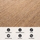 preview thumbnail 36 of 98, World Rug Gallery Border Indoor/Outdoor Flat Woven Area Rug