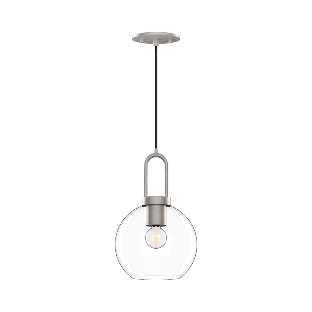 Alora Lighting PD601608CL Soji 8" Wide Mini Pendant with Clear Glass