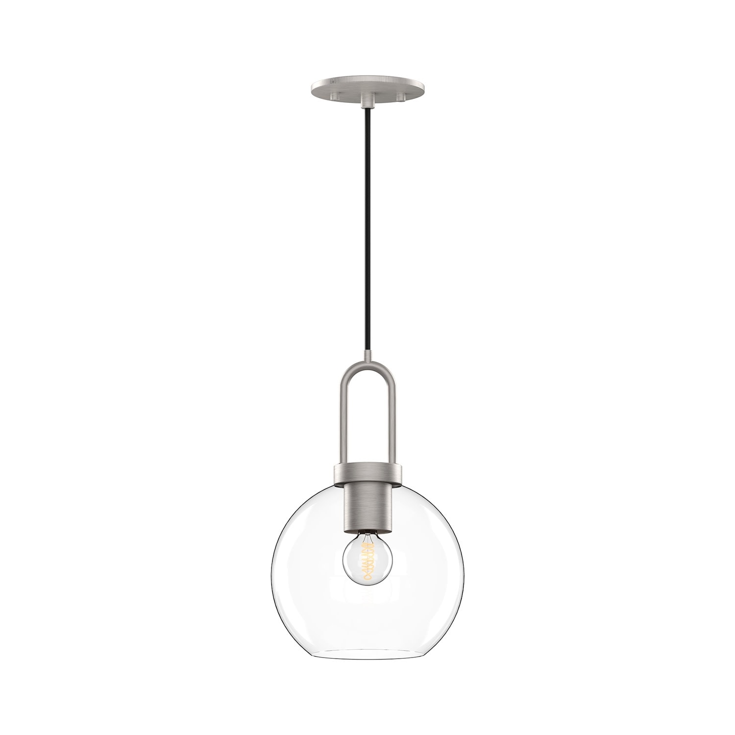 Alora Lighting PD601608CL Soji 8" Wide Mini Pendant with Clear Glass