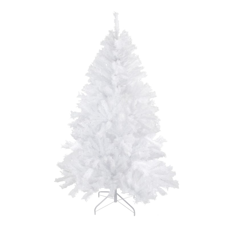 Full Icy White Spruce Artificial Christmas Tree - 6' - Unlit - 6 Foot