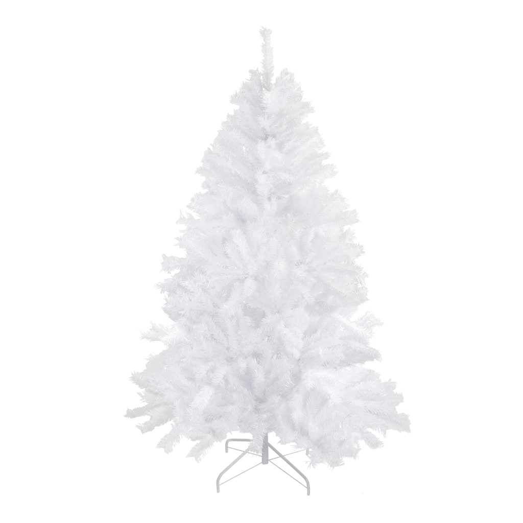 Full Icy White Spruce Artificial Christmas Tree - 6' - Unlit - 6 Foot
