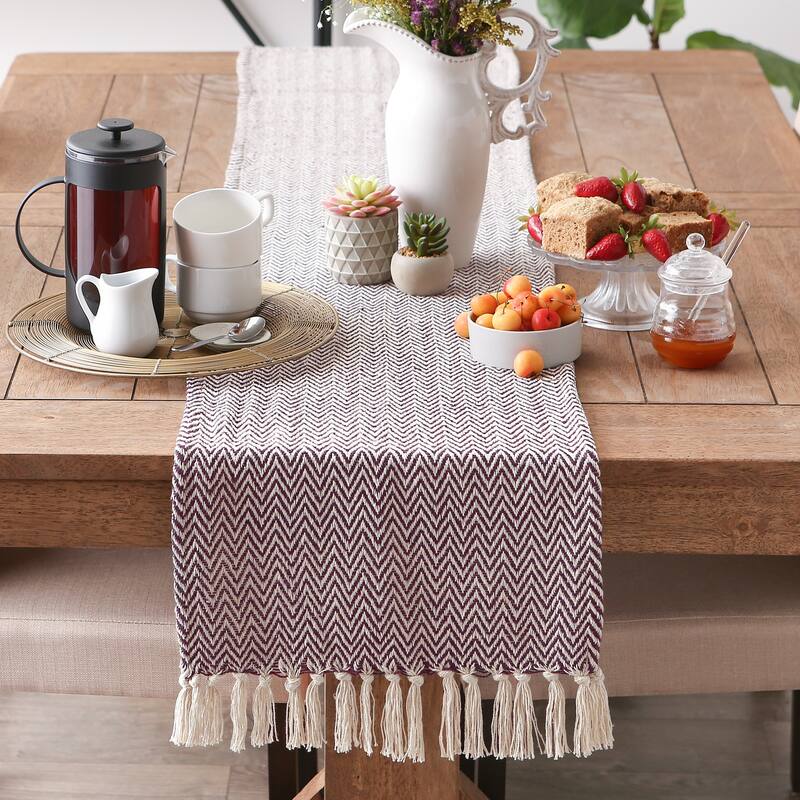 DII Chevron Table Runner