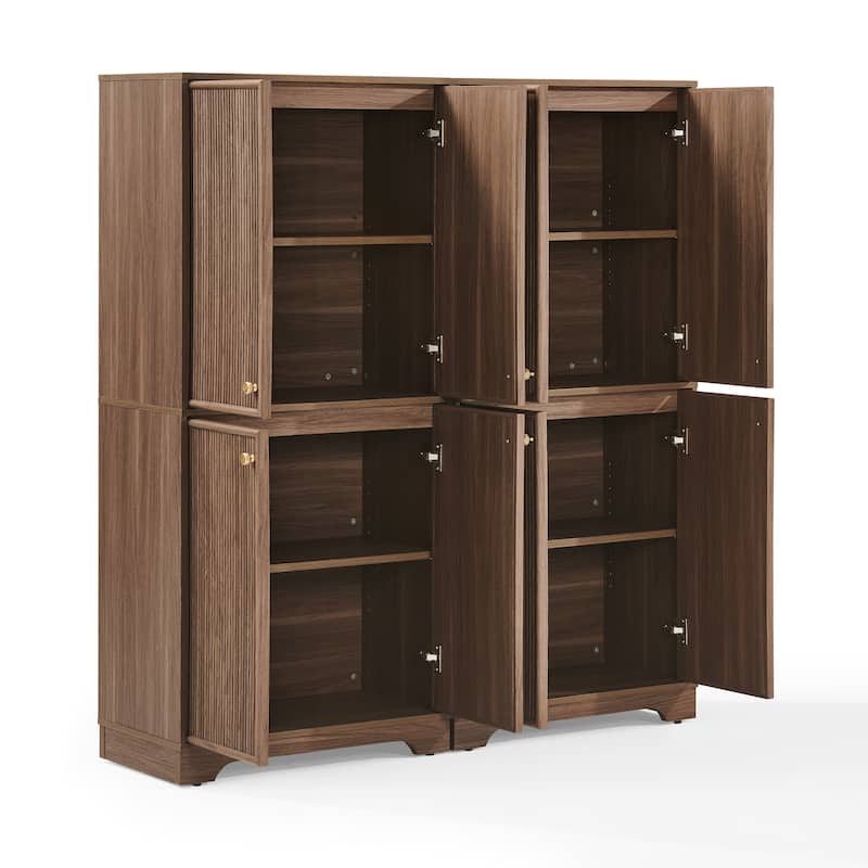 Crosley Naomi 2-Piece Kitchen Storage Pantry Set