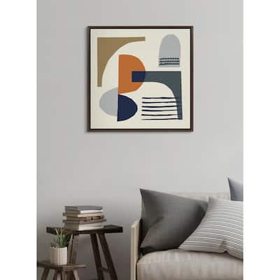 Kate and Laurel Sylvie Abstract Canvas by Rachel Lee of My Dream Wall