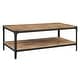 preview thumbnail 11 of 12, Middlebrook Designs Witten 46-inch Angle Iron Coffee Table - Barnwood