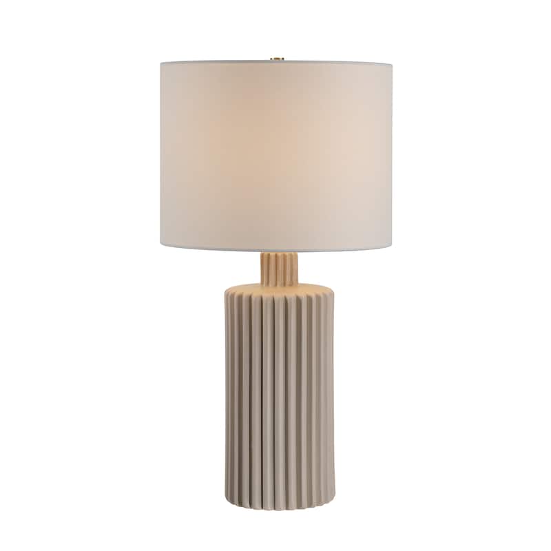 Renwil Lina 24.75" Height Table Lamps, Beige