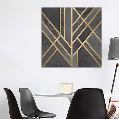 iCanvas "Art Deco Geometry I" by Elisabeth Fredriksson Canvas Print