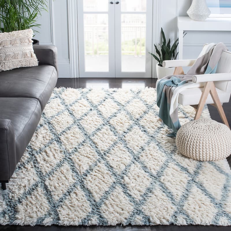 SAFAVIEH Hand-knotted Kenya Enke Southwestern Tribal Wool Rug