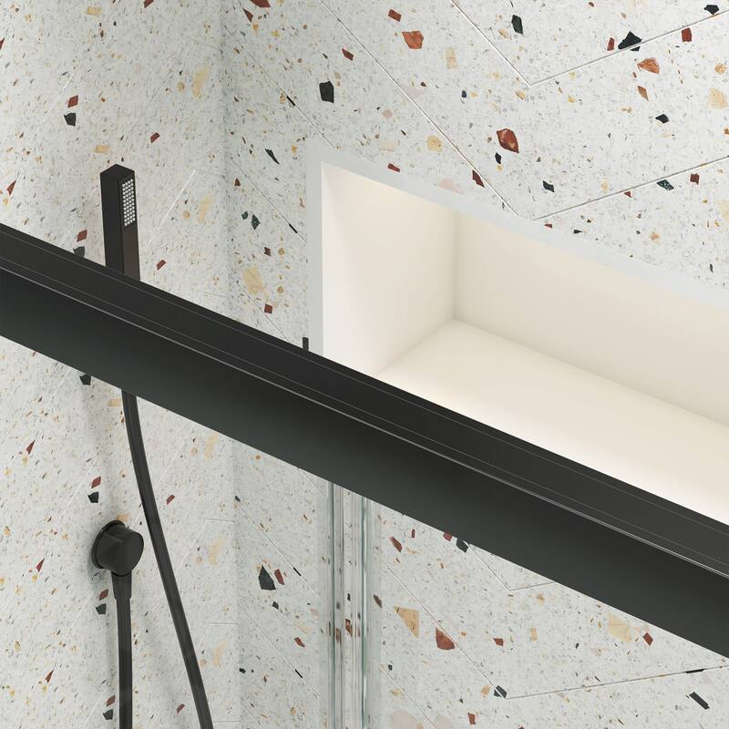 60" x 58" Sliding Framed Shower Door - 60" x 58"