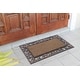 preview thumbnail 8 of 12, A1HC Rubber and Coir Dirt Trapper Heavy Weight Large Welcome Doormat, 23"X38"