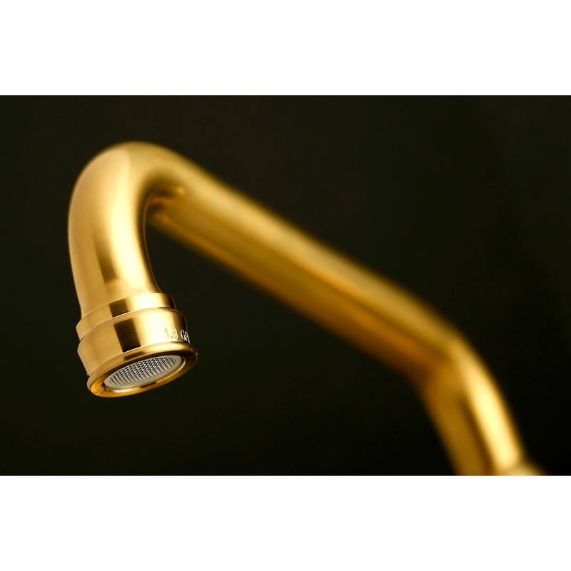 Kingston Brass Two-Handle Wall Mount Kitchen Faucet