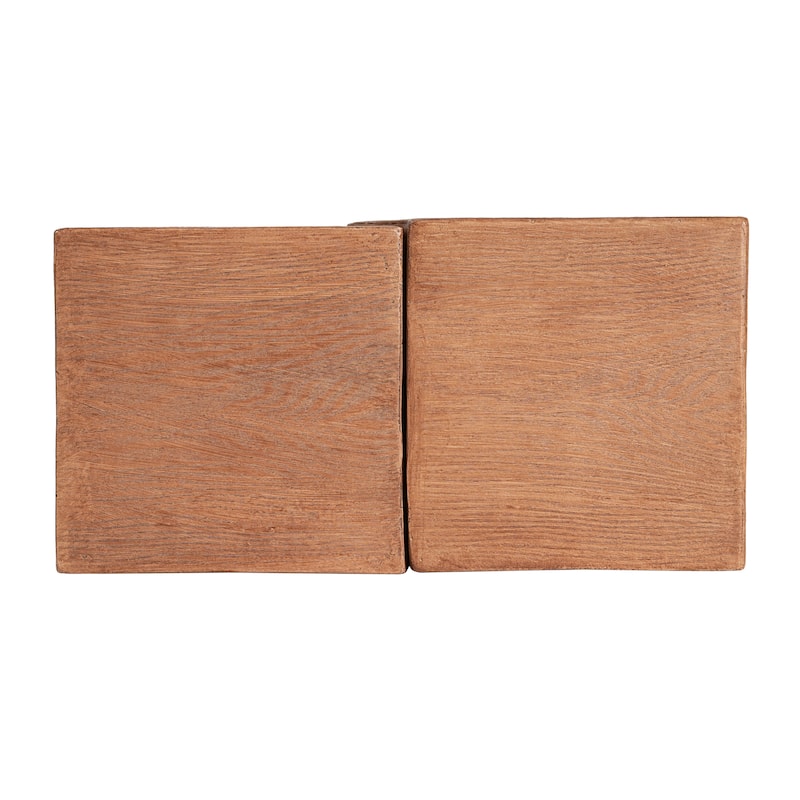 Outdoor & Indoor End Tables Set of 2 MGO Nesting Side Tables