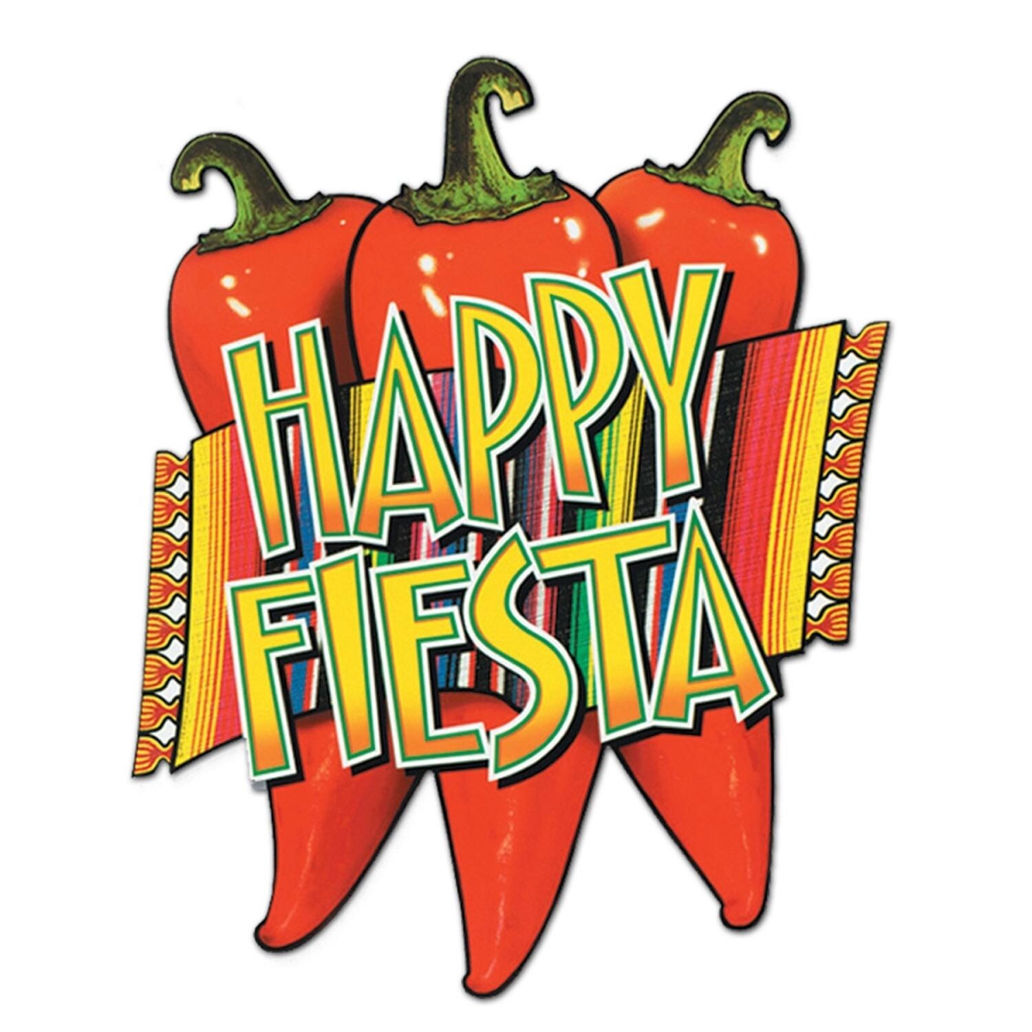 Shop Club Pack Of 24 Red Green And Yellow Happy Fiesta Red