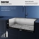 preview thumbnail 6 of 7, Karran Elite WST-26-PK1 Top Mount 33" Single Bowl Stainless Steel Workstation Kitchen Sink with Right Drain