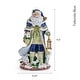 preview thumbnail 5 of 3, Fitz and Floyd Holiday Musical Telluride Blue Santa Figurine, 11 Inch