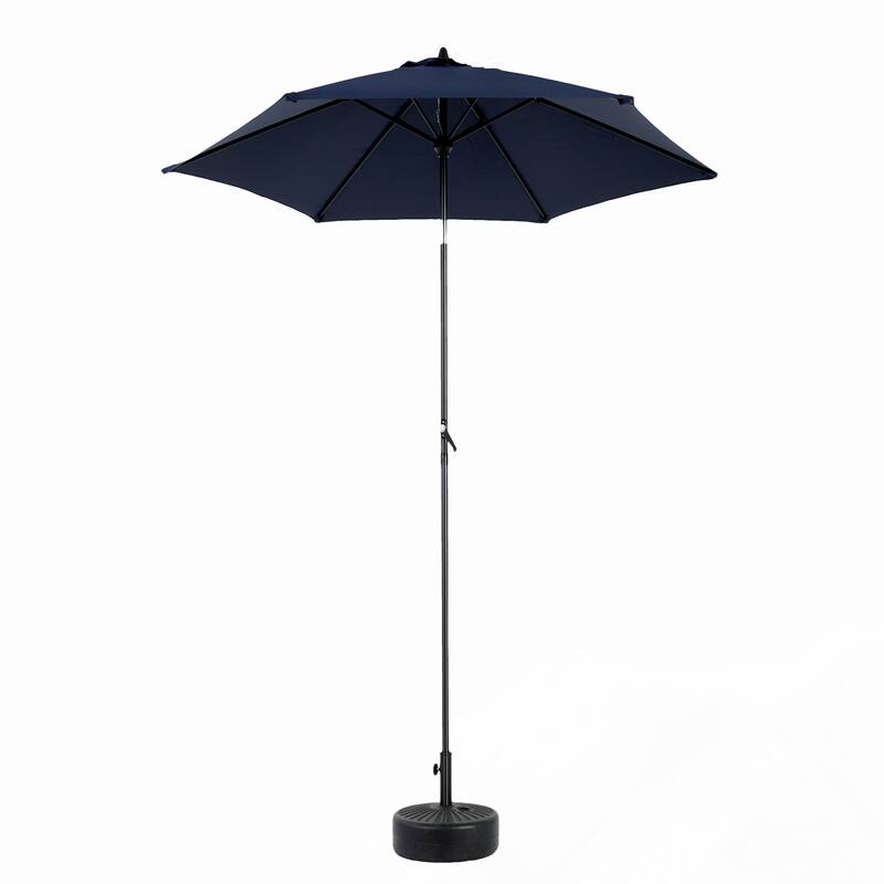 9FT Patio Umbrella with Push Button Tilt and Crank(Base Not Included)