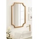 preview thumbnail 20 of 134, Kate and Laurel Hogan Scalloped Wood Framed Mirror