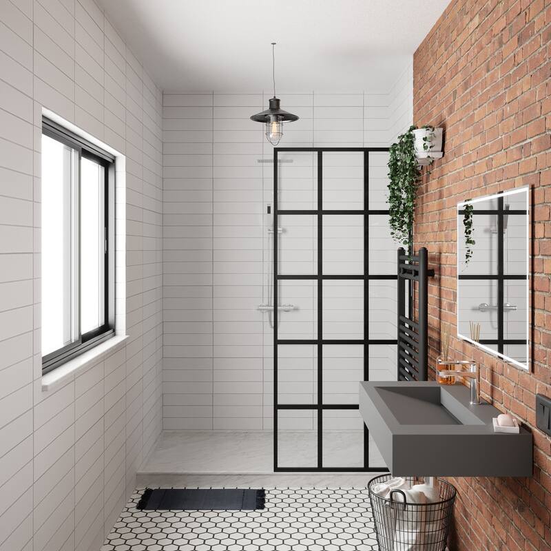 Pyramid Solid Surface Wall-Mounted Bathroom Sink