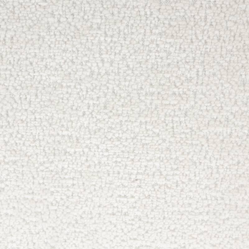 White 35.4" Velvet Arm Chair