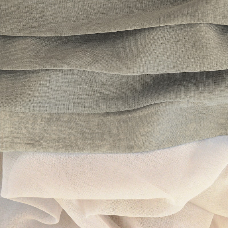 Geneva Elegant Sheer Grommet Patio Curtain Panel - 104"W x 84"L