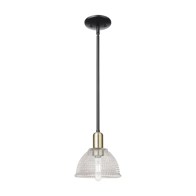 Innovations Lighting Endless Possibilities Arcadia - Arietta - 1 Light 8" Stem Hung Mini Pendant - Black Antique Brass
