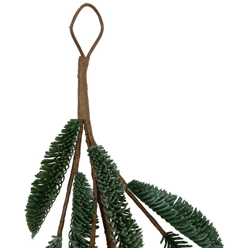 6' Rose Gold Ball Ornaments and Berries Artificial Christmas Garland Unlit