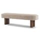 preview thumbnail 51 of 68, Christopher Knight Home - Modern Upholstered Dining Bench with Padded Seating