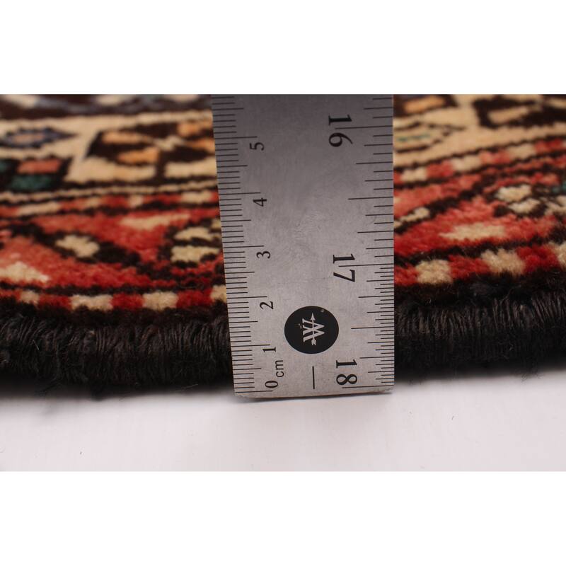 ECARPETGALLERY Hand-knotted Andelz Red Wool Rug - 3'8 x 9'10