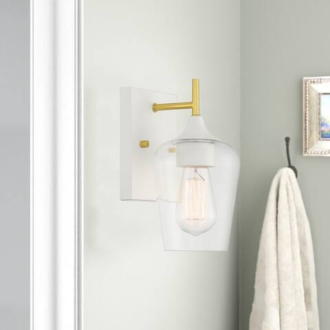 Acroma 1 - Light Steel Armed Sconce (Set of 2)-UL Certified