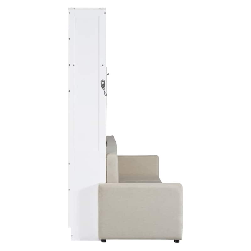 Queen Size Murphy Bed Wall Bed with Sofa