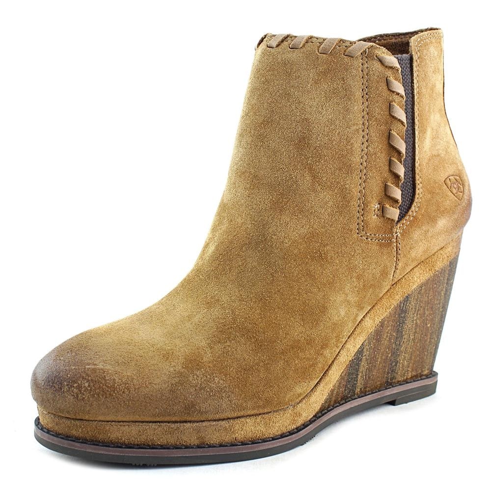 ariat belle wedge ankle boots
