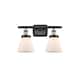 Option Matte White / Black Antique Brass