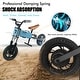 preview thumbnail 2 of 9, Electric Bike for Kids,200W Electric Dirt Bike for Ages 5-10,3 Speeds Modes,Smartphone APP Control,12 inch Inflatable Tire
