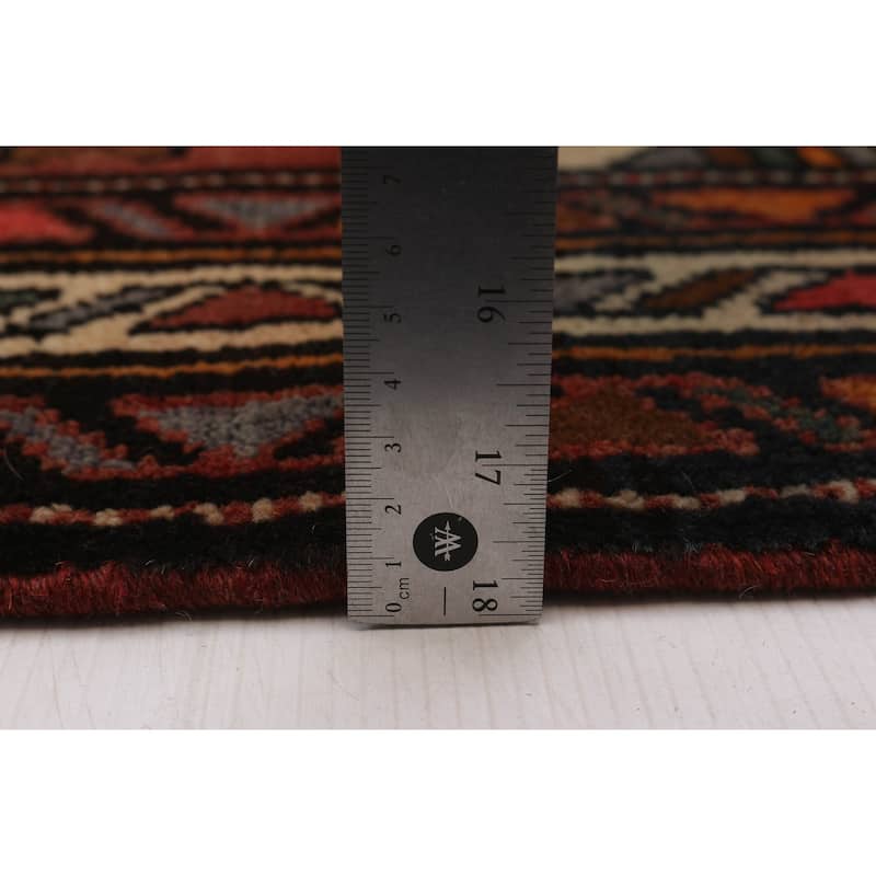 ECARPETGALLERY Hand-knotted Konya Anatolian Red Wool Rug - 3'11 x 13'5